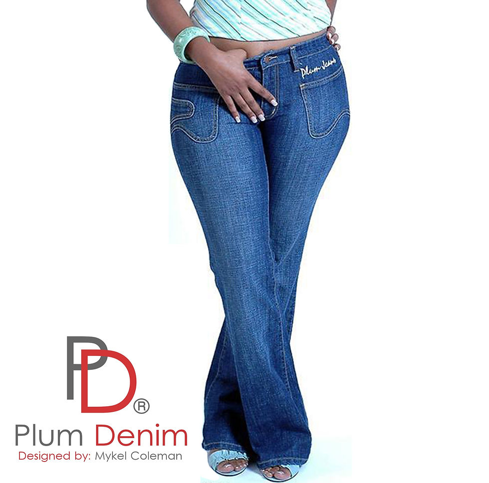 Thumbnail: Plum Jeans Luxury Indigo Blue