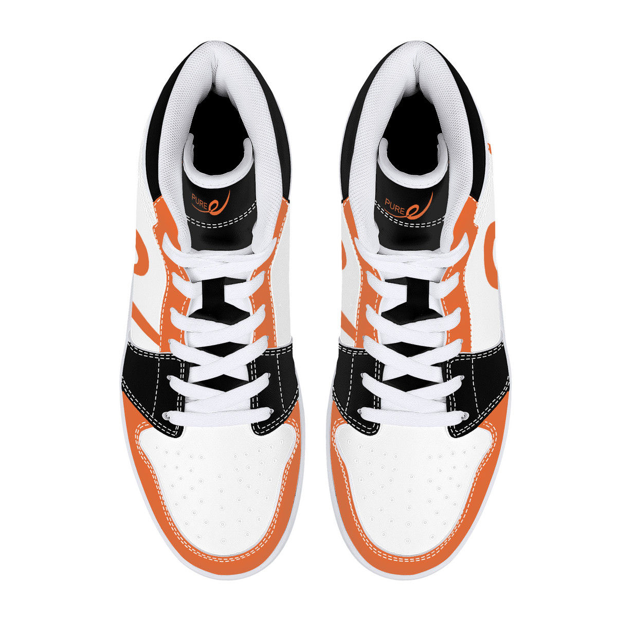 Pure Elite Stroke 1 High-Top Vegan Leather Sneakers