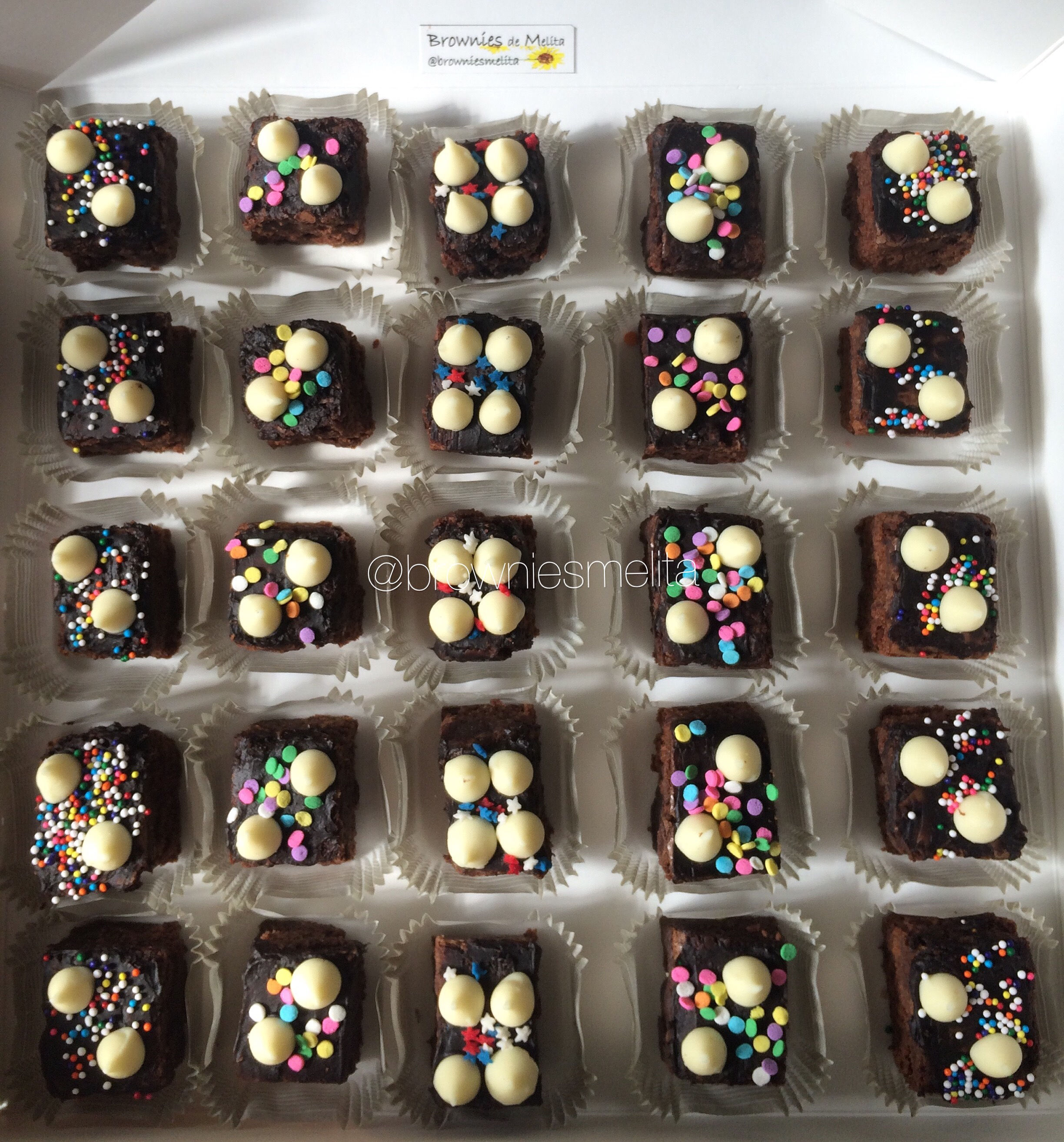 Caja Brownies Melita