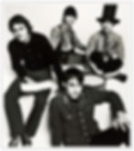 International Submarine Band. Clockwise from top: Gram Parsons, Mickey Gauvin, John Nuese, Ian Dunlop.