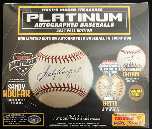 Platinum Blind Box Autographed Baseball | Xcessive Trends