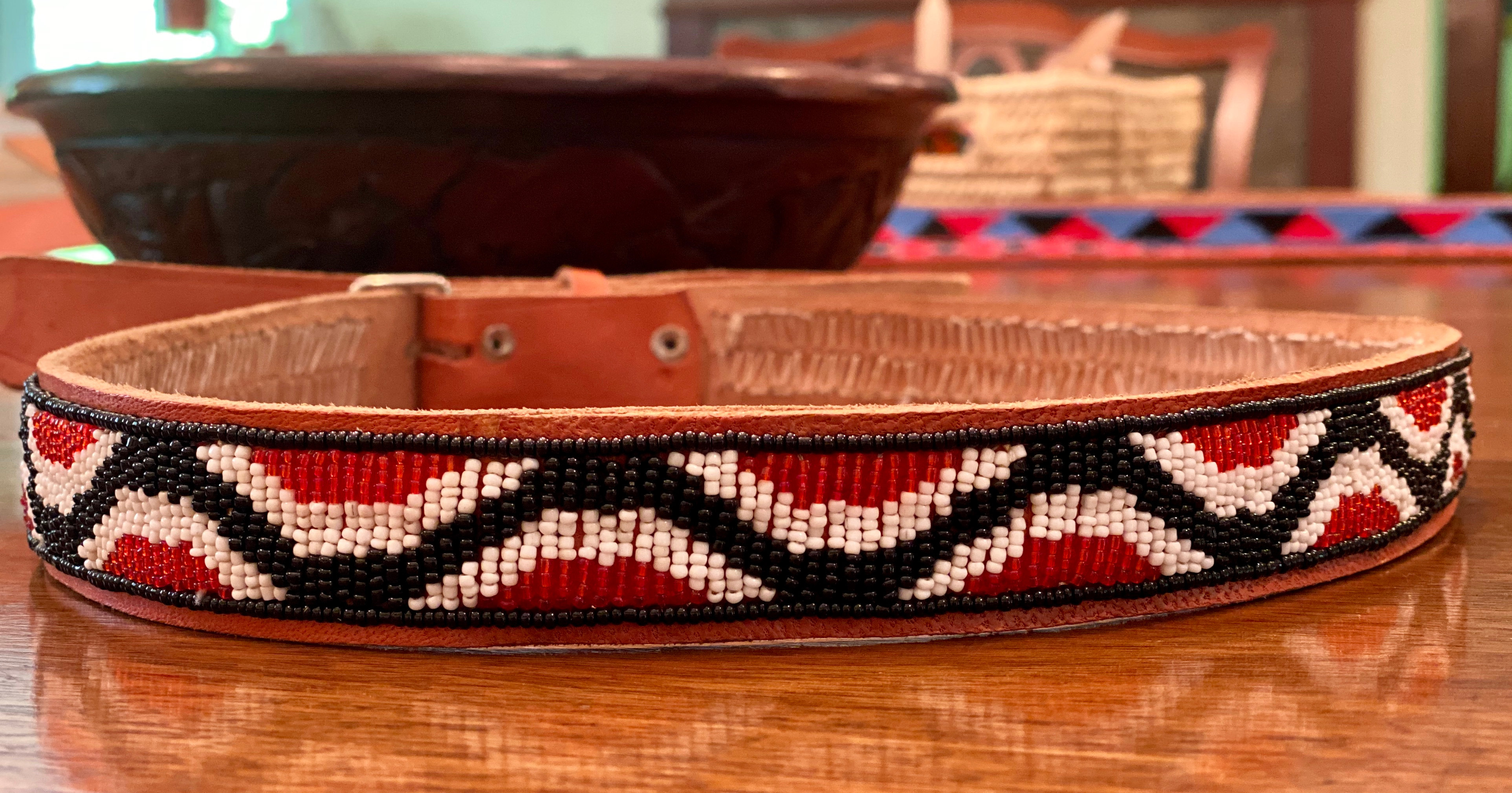 Maasai beaded belts clearance
