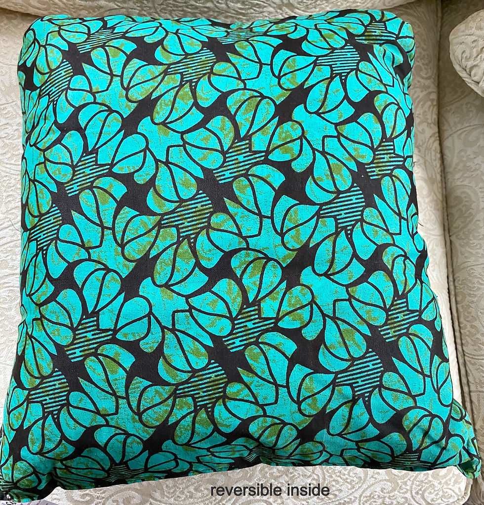 Thumbnail: Reversible Patchwork Throw Pillow