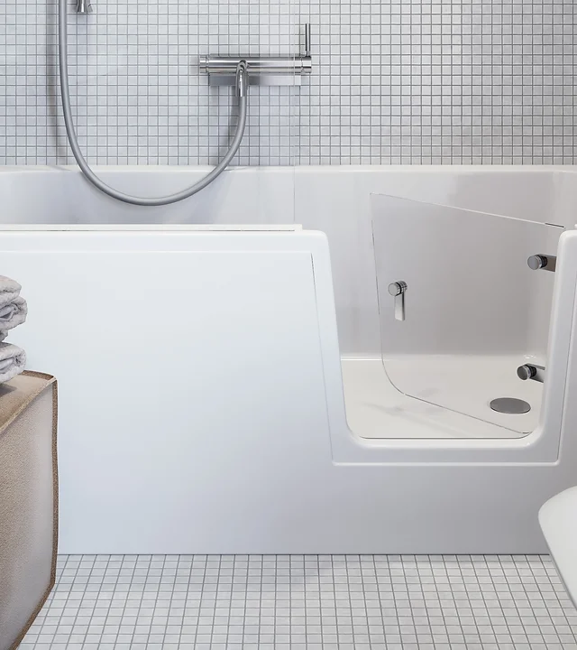 Badewanne mit Tür | Barrierearm | Neukirchen-Vluyn | SYSTEMBAD Badewanne mit Tür | Barrierearm | Neukirchen-Vluyn | SYSTEMBAD