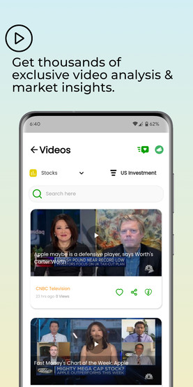 TradeWatch's video analysis section presents users with a wealth of visual financial insights, enhanced by Teachdata for optimal user engagement.