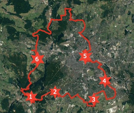 Biking the Berlin Wall