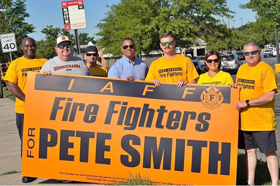 Firefighters endorse Pete Smith for County Executive