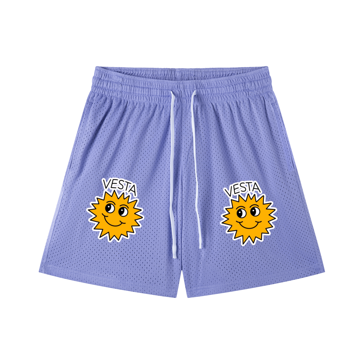 Always Sunny- Mesh Drawstring Shorts