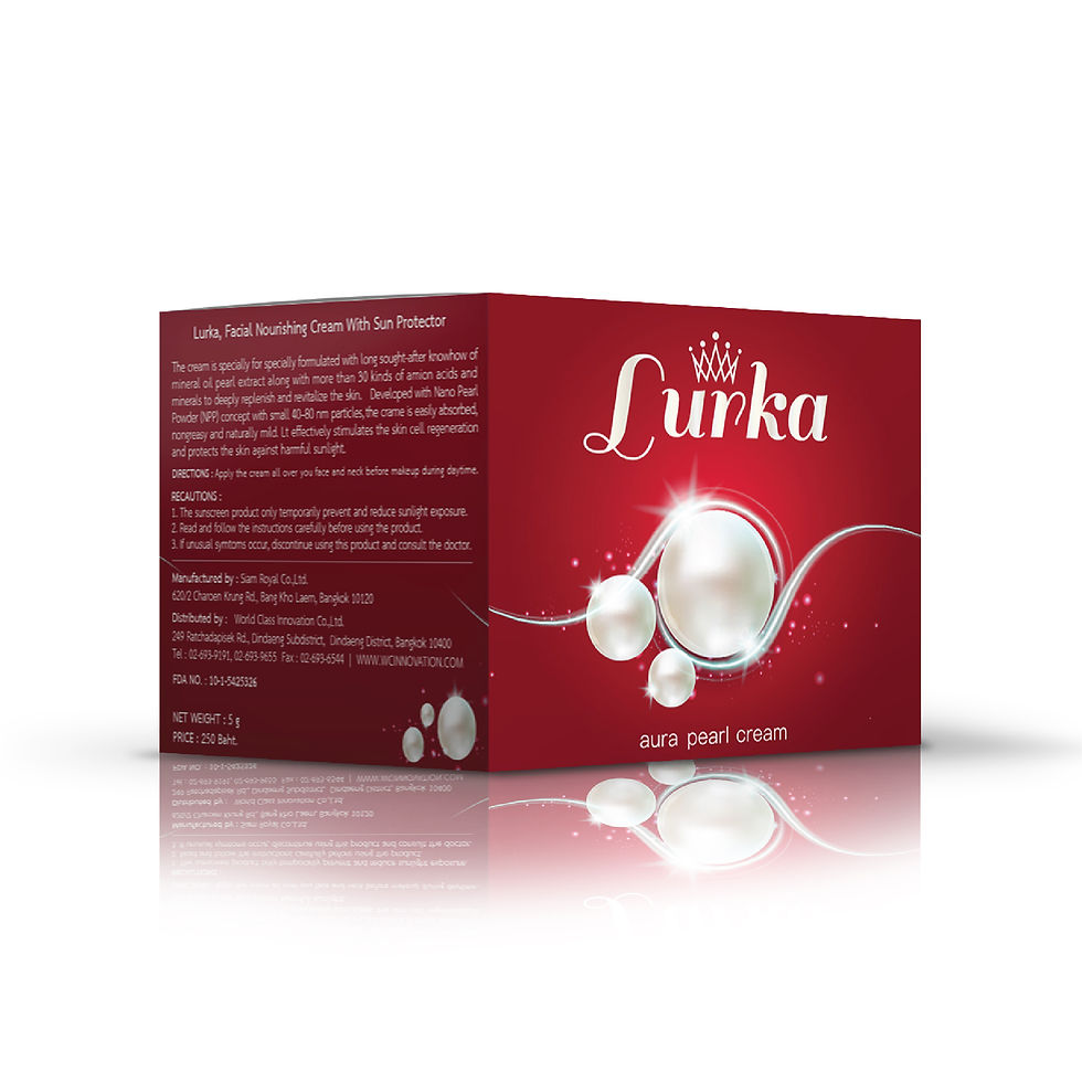 Thumbnail: ครีมไข่มุก เลอค่า (ออร่า เพิร์ล ครีม) (Lurka – Aura Pearl Cream)