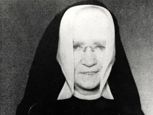 A nun wearing a habit