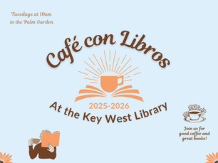Cafe con libros at the Key West Library