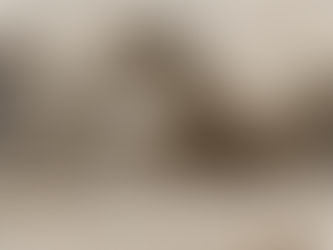 A small house with a 1960s style car in front