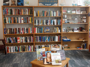 a bookshelf