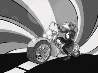 Inktober Day 20: Tread
