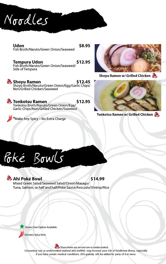 Noodles + Poke