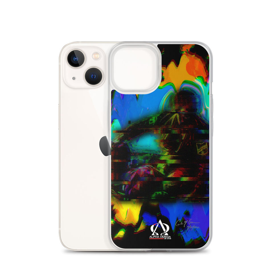 Thumbnail: Special Edition iPhone Case - Glitched BJJ Paint Splash