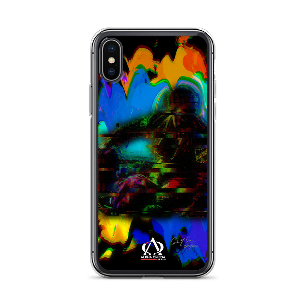 Thumbnail: Special Edition iPhone Case - Glitched BJJ Paint Splash