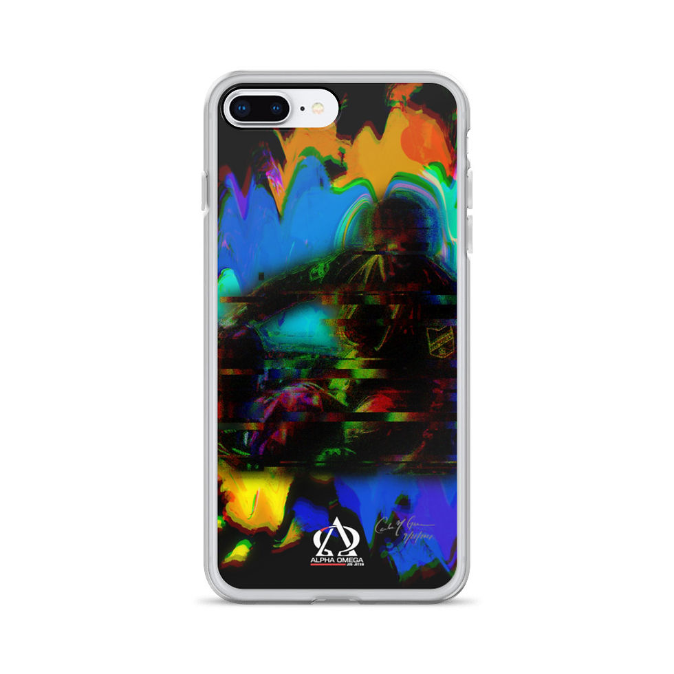 Thumbnail: Special Edition iPhone Case - Glitched BJJ Paint Splash