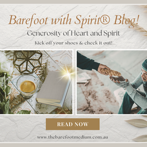 Generosity of Heart and Spirit