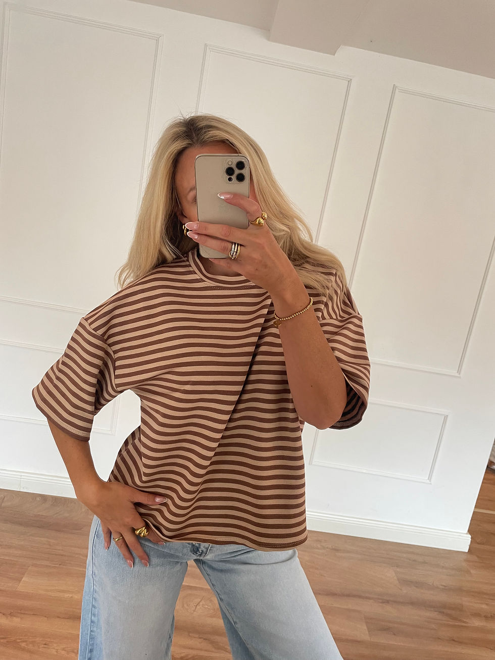 Miniaturbild: Brown stripes Shirt 