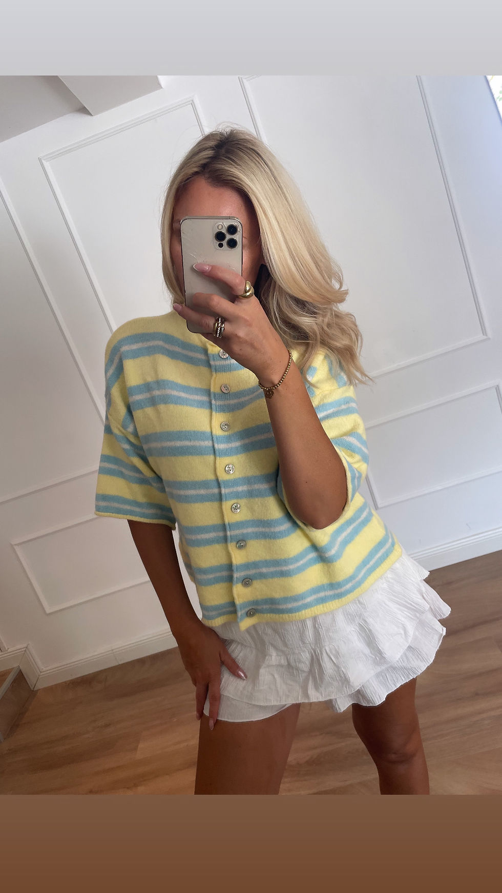 Miniaturbild: Yellow Blue cardigan 