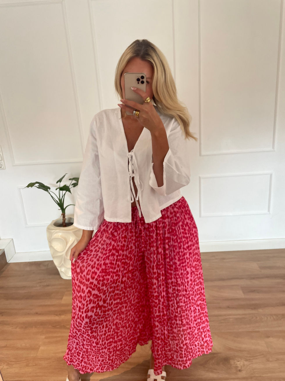 Miniaturbild: Pink Leo trouser 