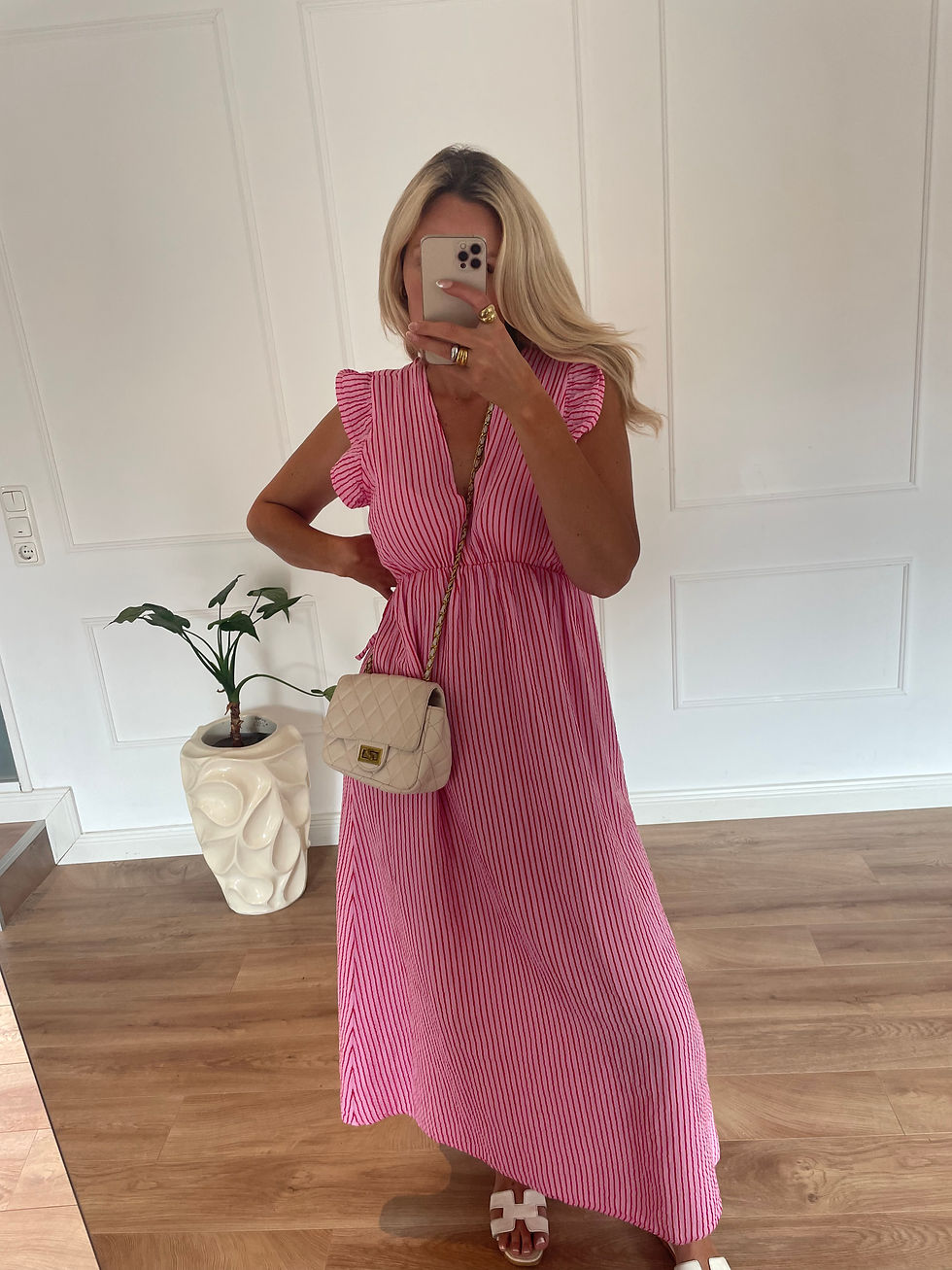 Miniaturbild: Stripes Musselin dress