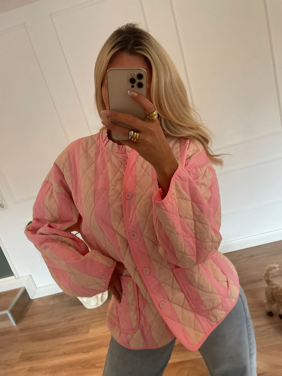 Miniaturbild: Rosa stripes Jacket 