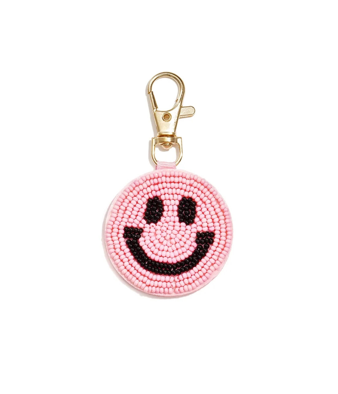 Smiley bag charm 