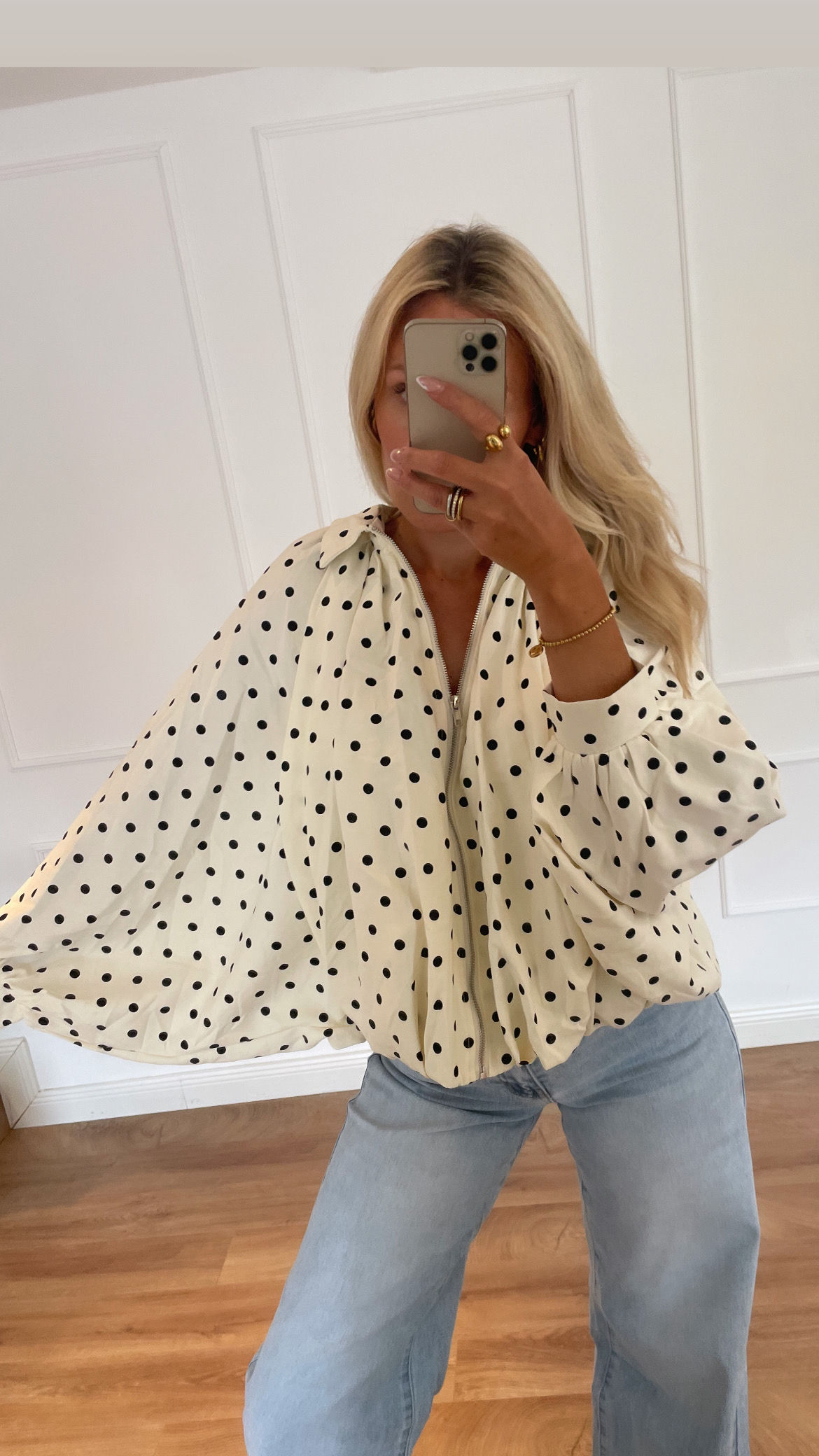 Polka dot Jacket