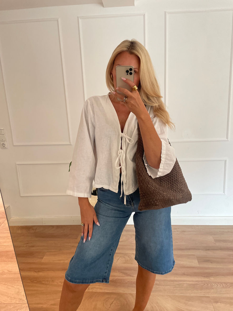 Miniaturbild: Bermuda Stretch Jeans 