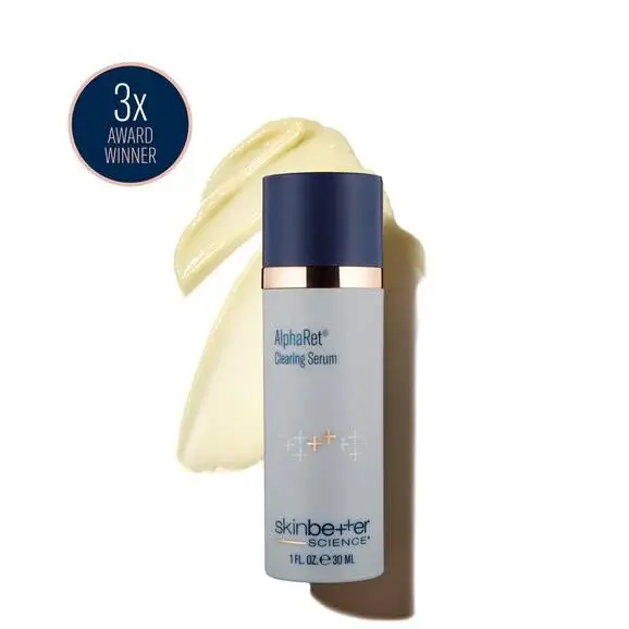 SkinBetter AlphaRet Clearing Serum front of bottle