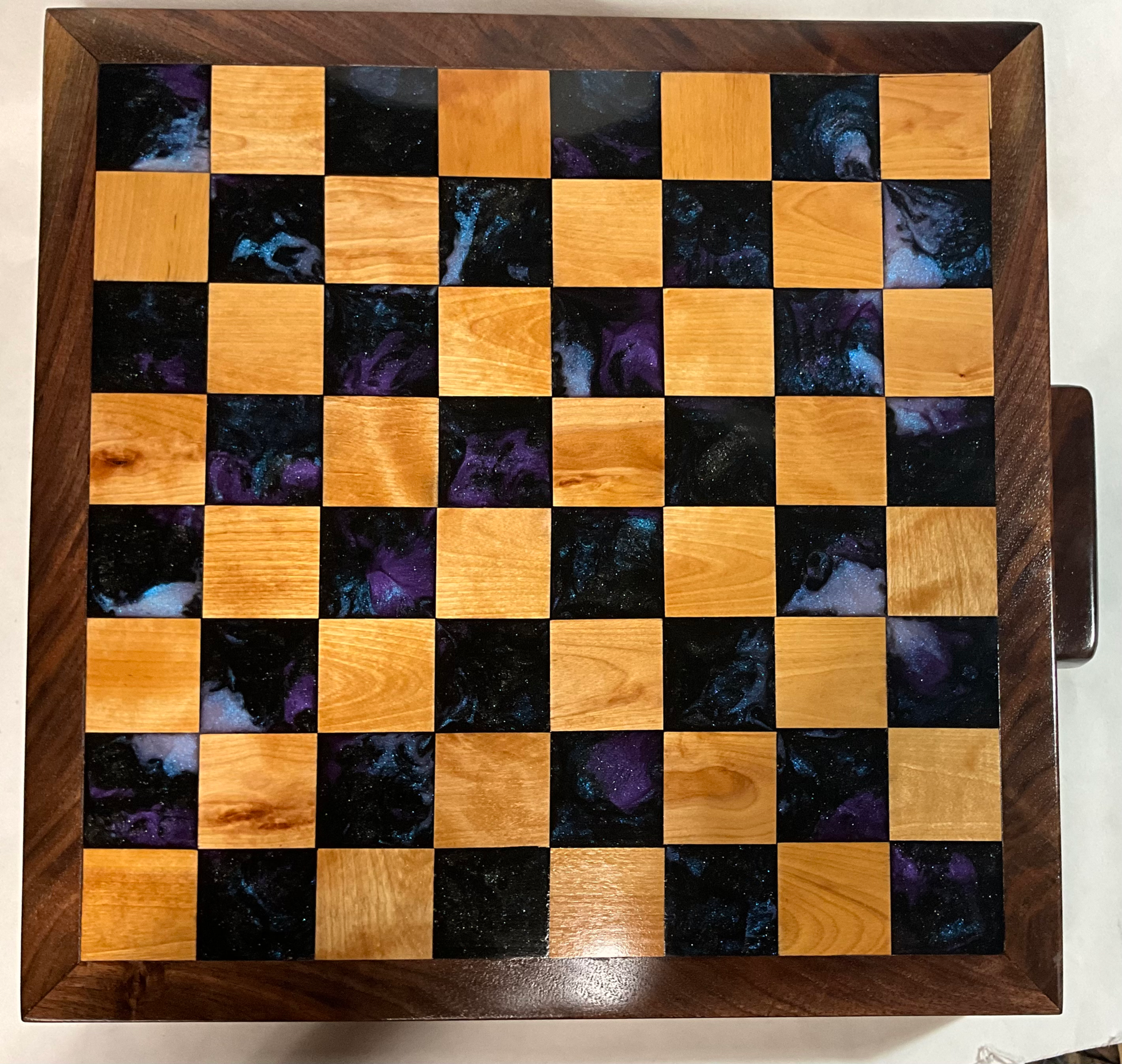 Deluxe Chess Board with drawer