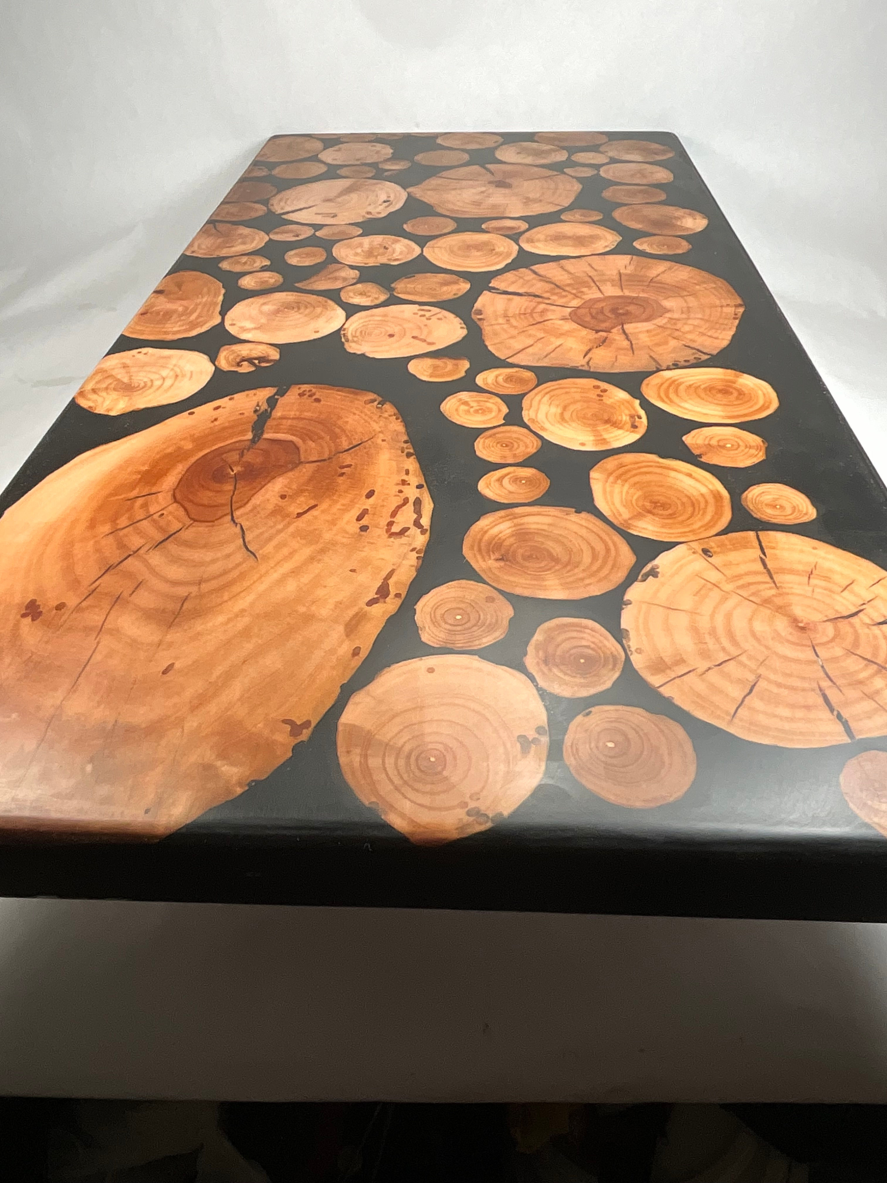 Long apple and resin board