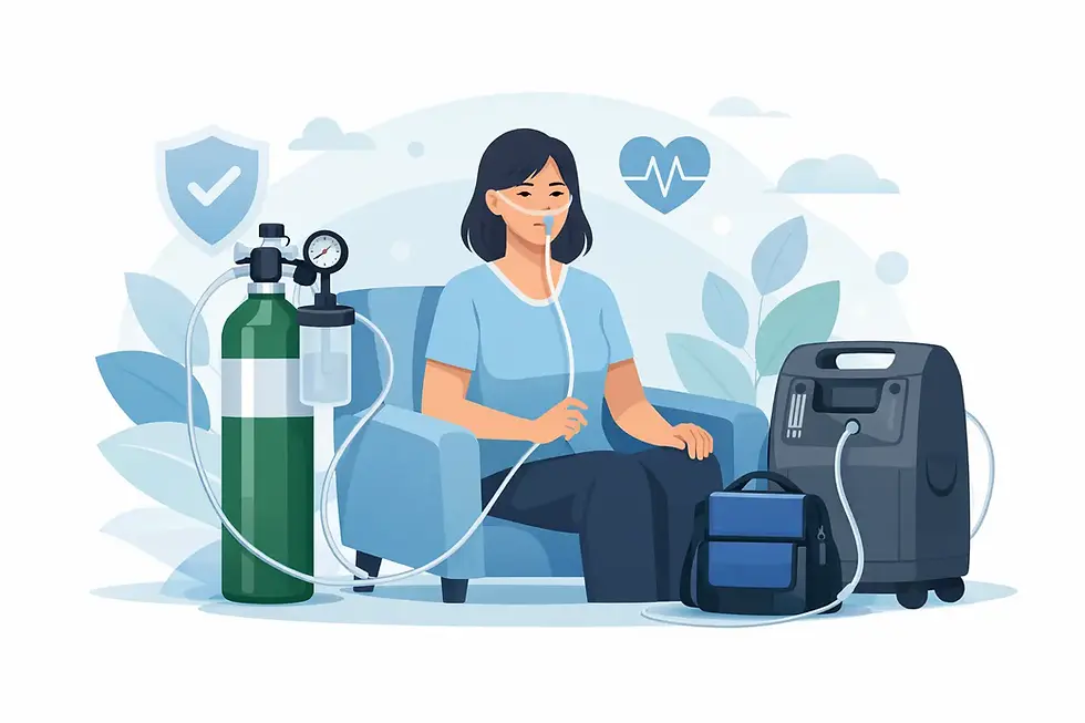 How to Use Portable Oxygen Safely