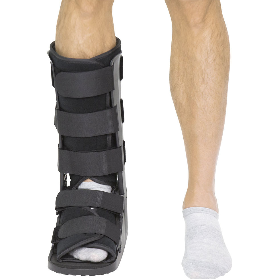 Thumbnail: Walker Boot Tall shown being worn by lady