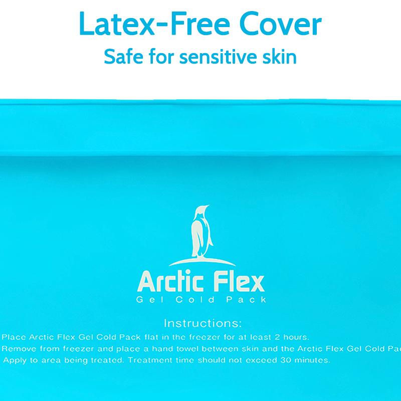 Thumbnail: Ice Pack - 6" x 10" front view highlighting latex-free cover
