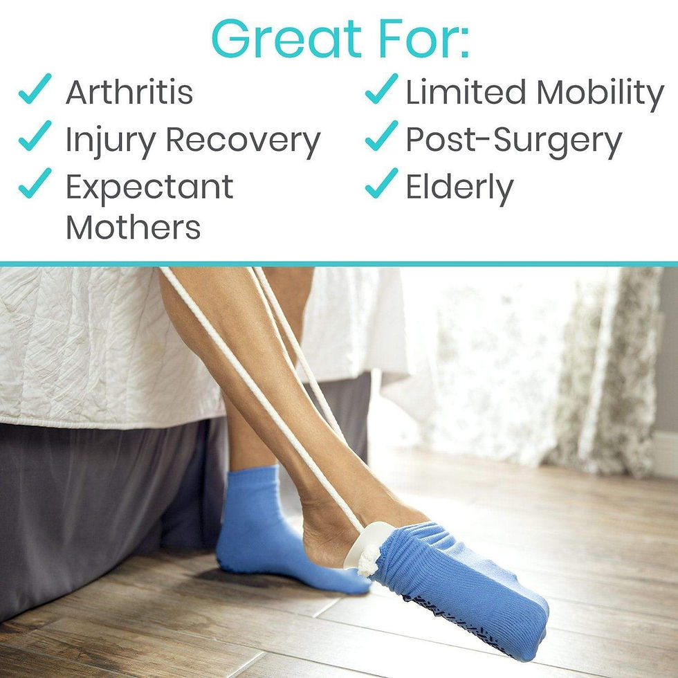 Thumbnail: Sock Assist highlighting the benefits