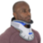 Thumbnail: Front view of man wearing cervical collar L0180