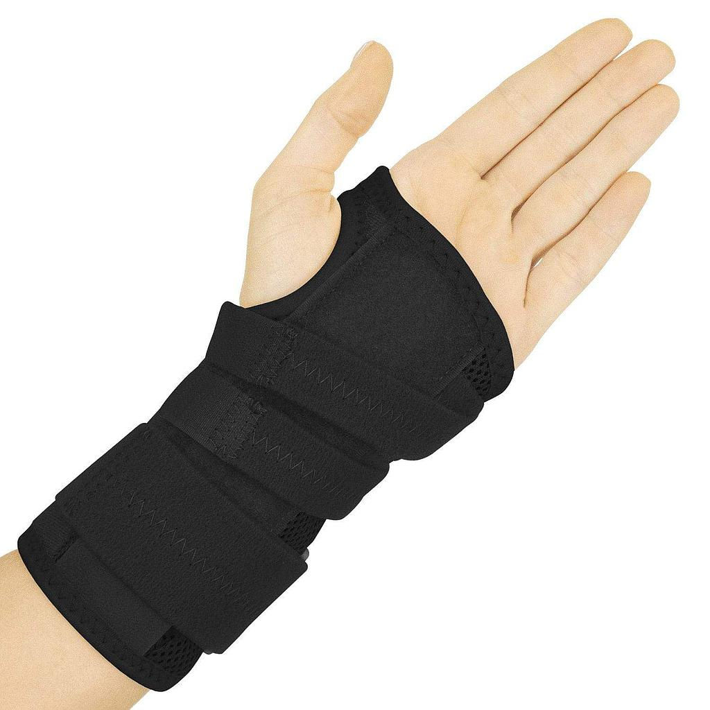 black reversible wrist brace