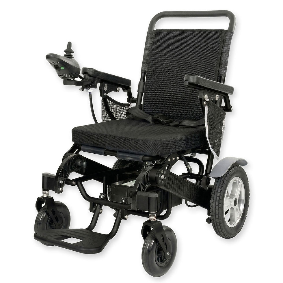 Power Wheelchair Foldable front side view