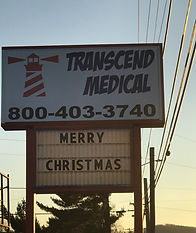 Transcend Scott sign