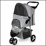 Paws & Pals 3 Wheeler Elite Jogger Pet Stroller