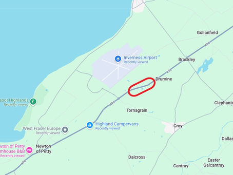 OVERNIGHT SURFACING IMPROVEMENTS ON THE A96 NEAR INVERNESS AIRPORT FROM SUNDAY 29TH JUNE
