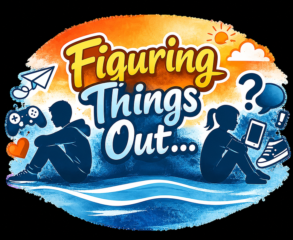 Figuring Things Out logo with silhouettes of children.