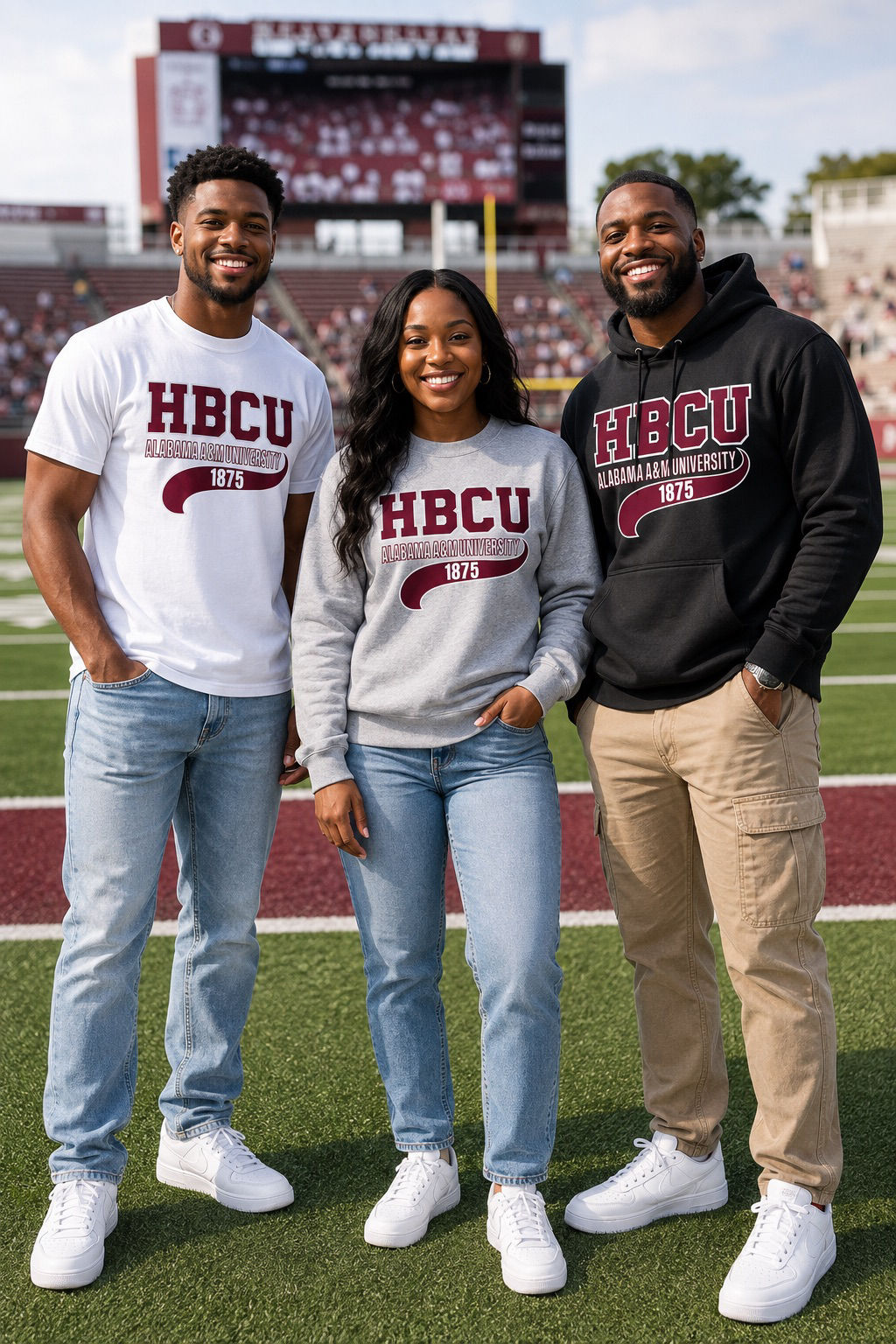 AAMU - HBCU Swirl
