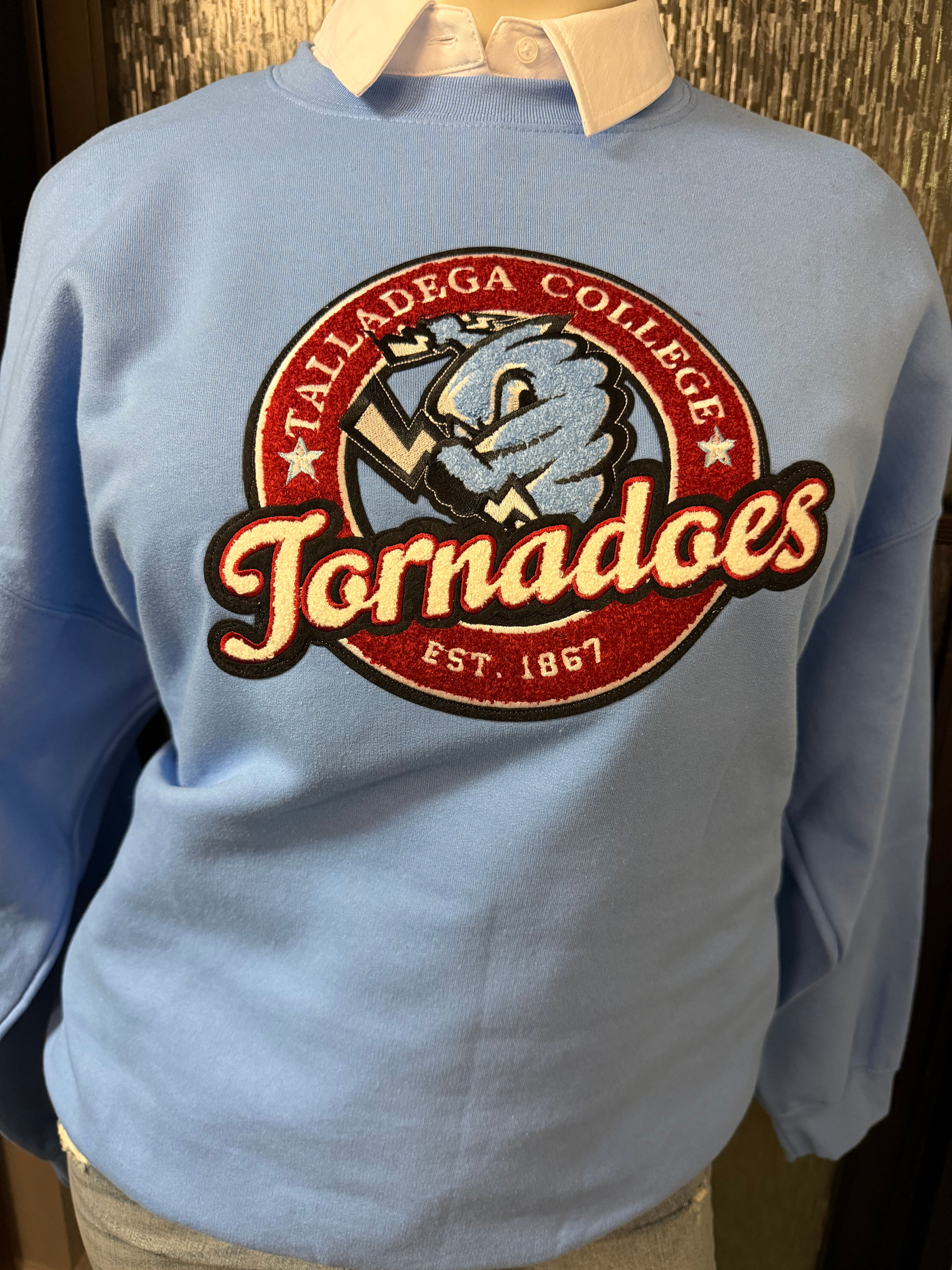 Talladega College Tornados Chenille