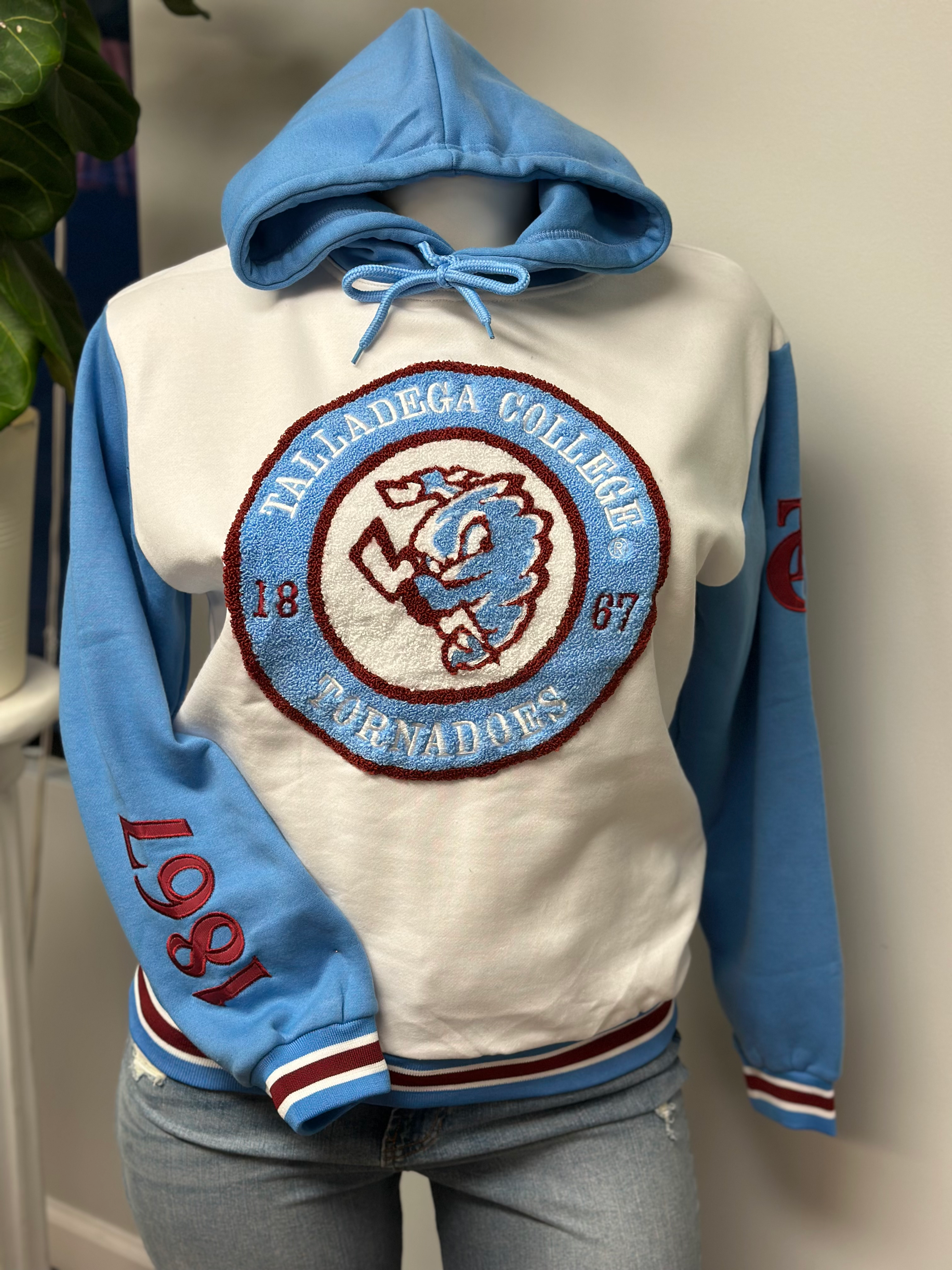 Talladega College Chenille Hoodie