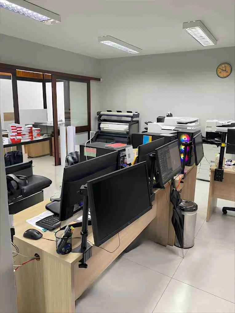 Equipamentos de ultima geração para sua impressão perfeita