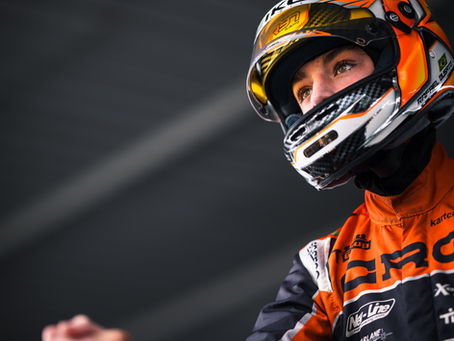 Irmãos Busato no WSK Super Master Series em Sarno na Itália